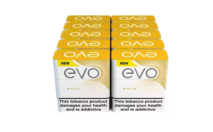 Ploom EVO Tobacco Sticks Gold x 10 (Carton) (200 Sticks)