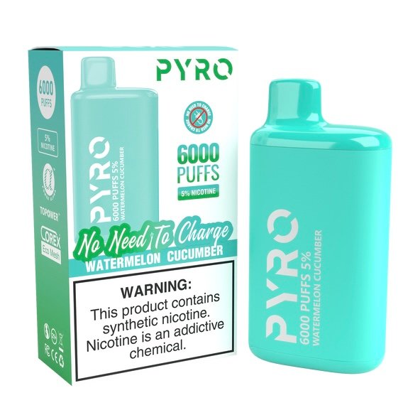 PYRO 6000 PUFF Watermelon Cucumber