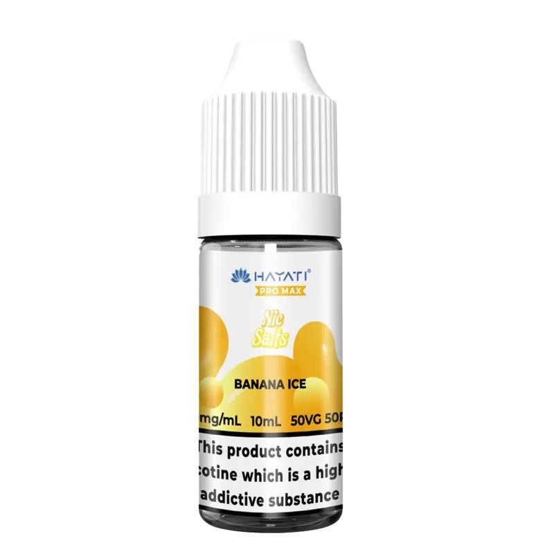 Crystal Pro Max Nic Salts by Hayati - Banana Ice