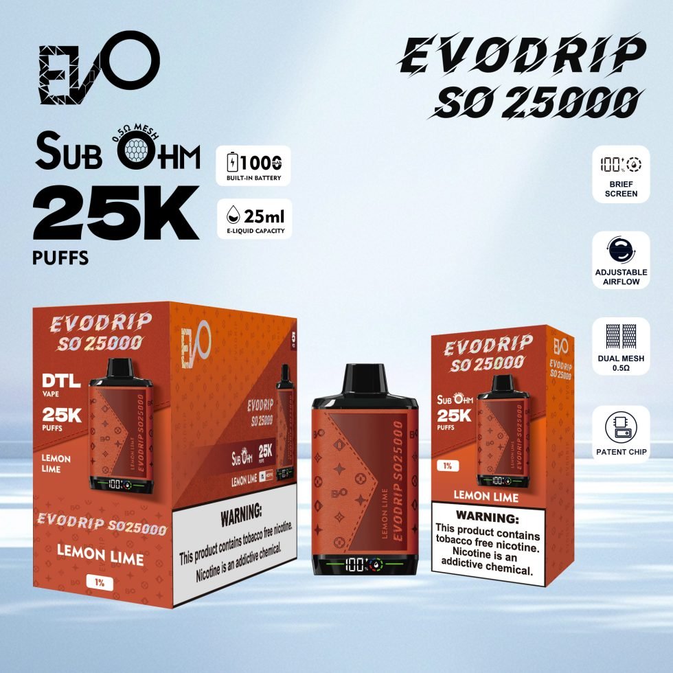 LEMON LIME EVODRIP SO25000 - Image 2