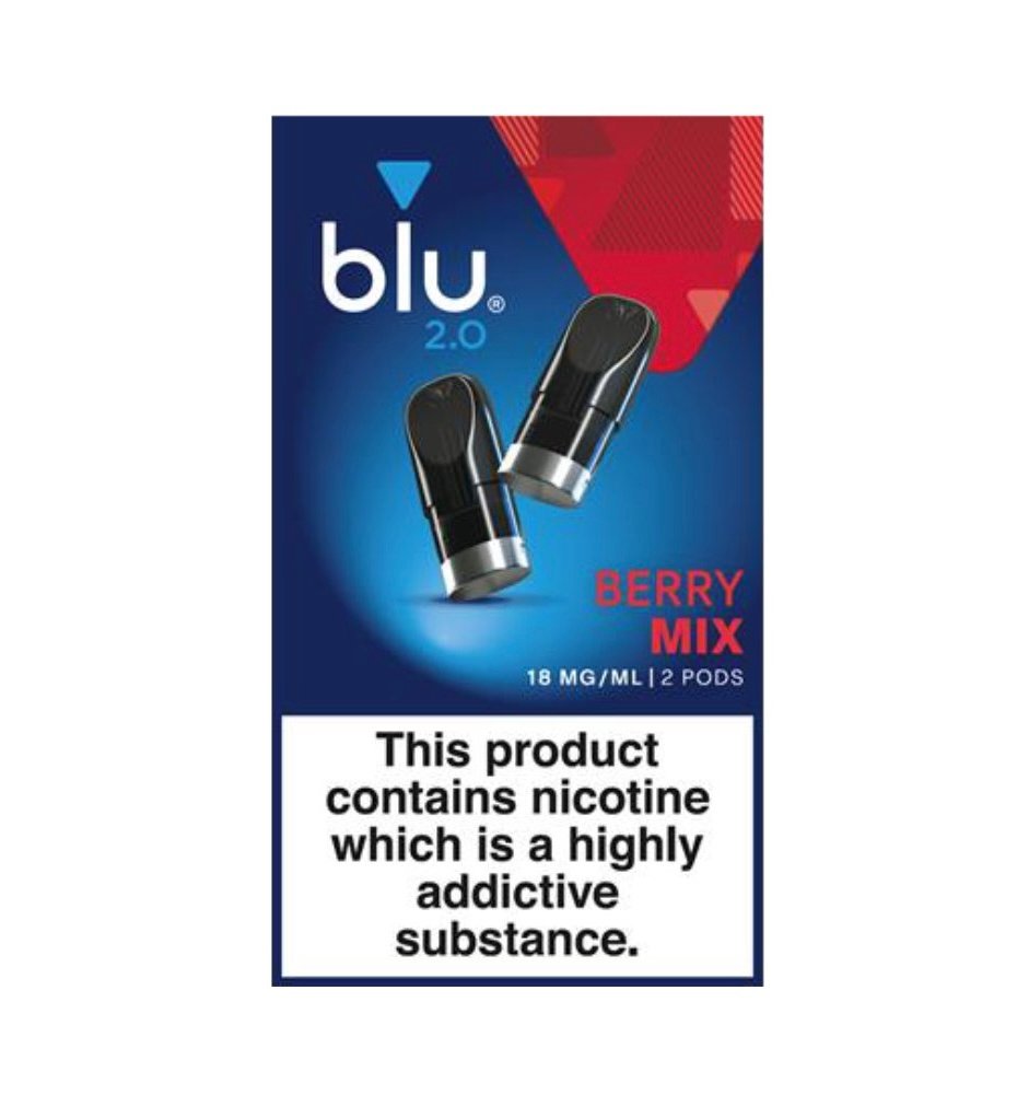 Blu 2.0 Berry Mix E Liquid Pods - 2 Pack